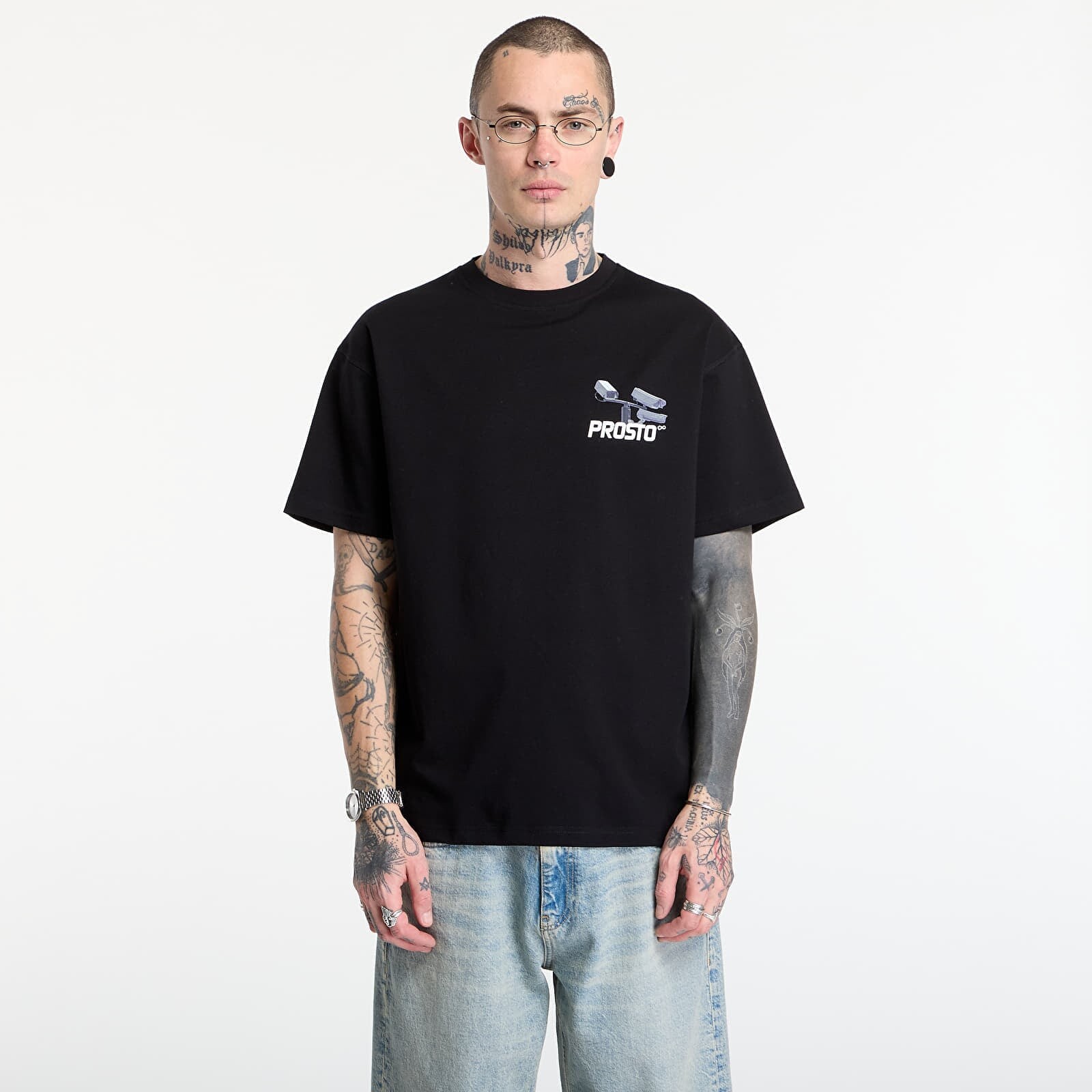 Tričko Prosto T-shirt CC TV Black S