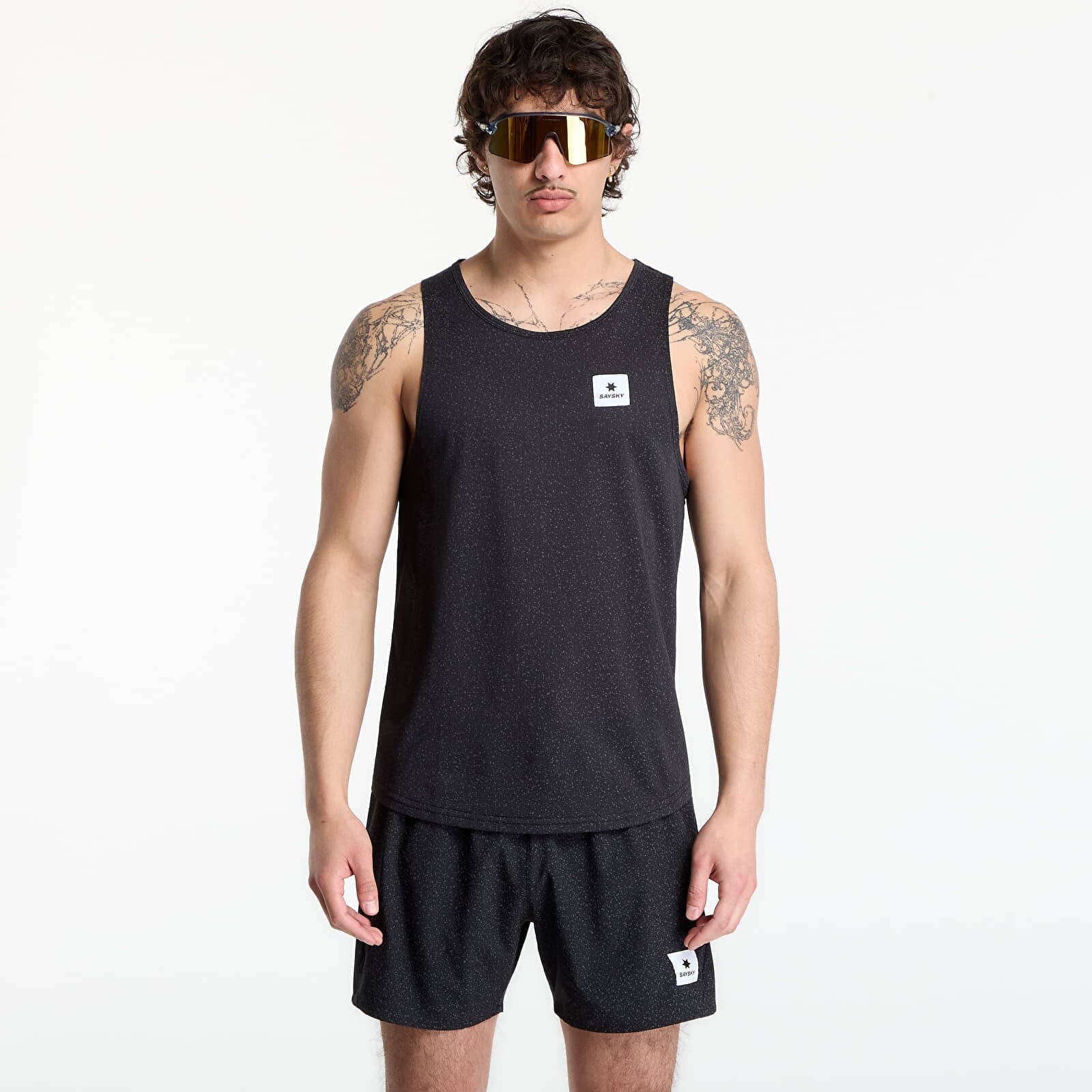 SAYSKY Universe Combat Singlet Black Universe XL