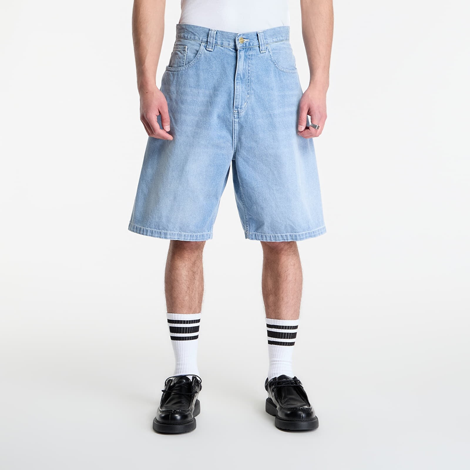 Šortky Carhartt WIP Brandon Short Blue XL