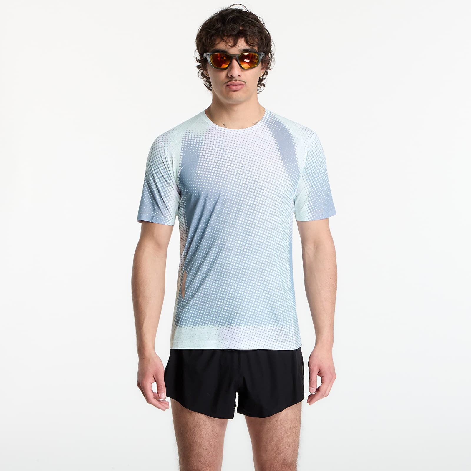 Tričko SOAR Printed Tech T Grey/ Sage Dots M