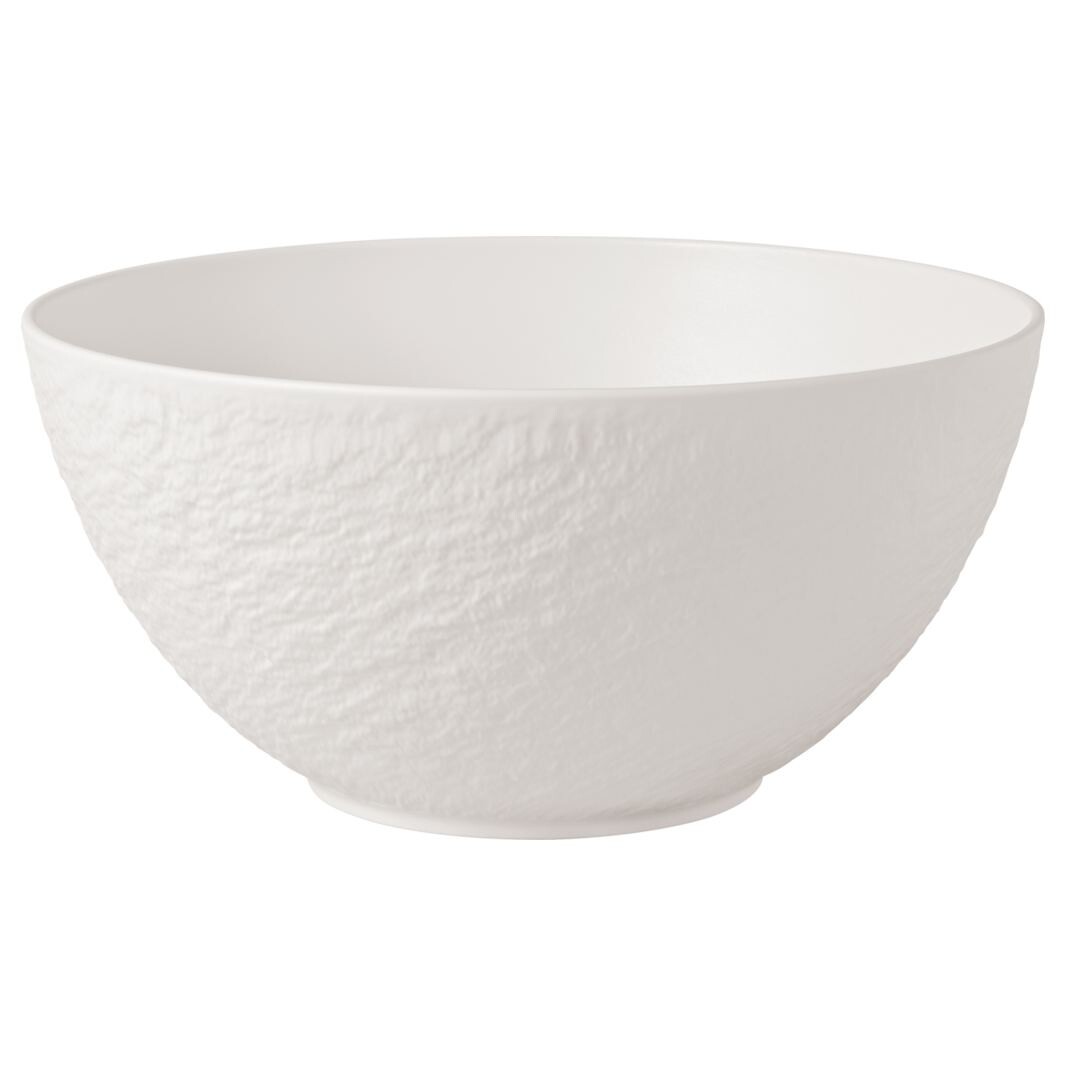Villeroy & Boch Šalátová misa Manufacture Rock Blanc, Ø 24 cm / 2,4 l 10-4240-3170
