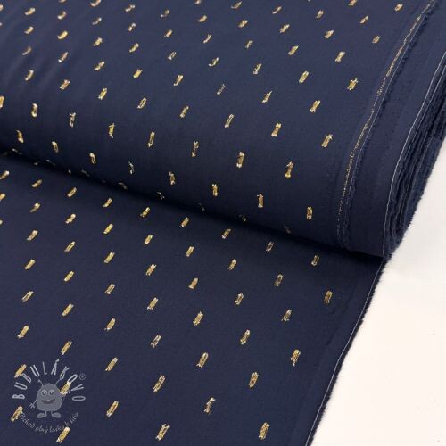 Viskóza LUREX navy
