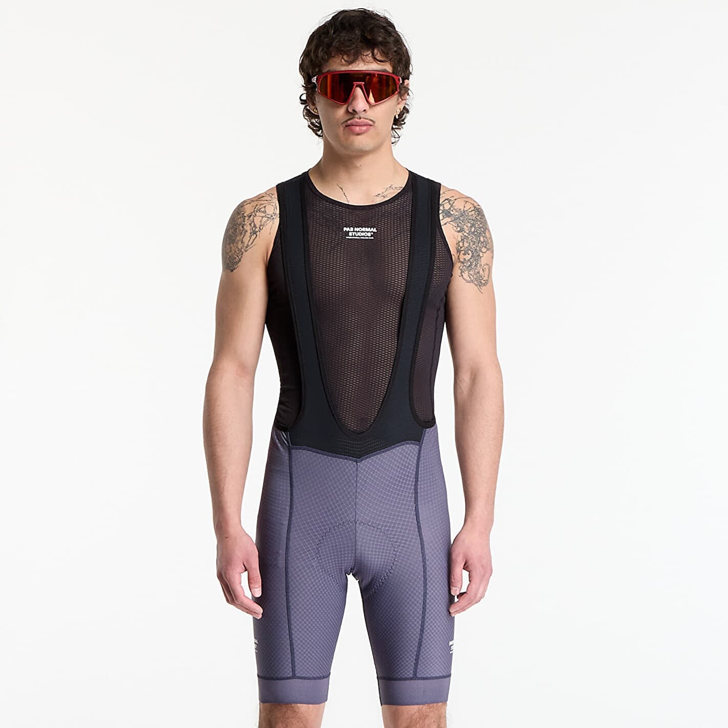 Šortky Pas Normal Studios Essential Bibs Iron Grey XL