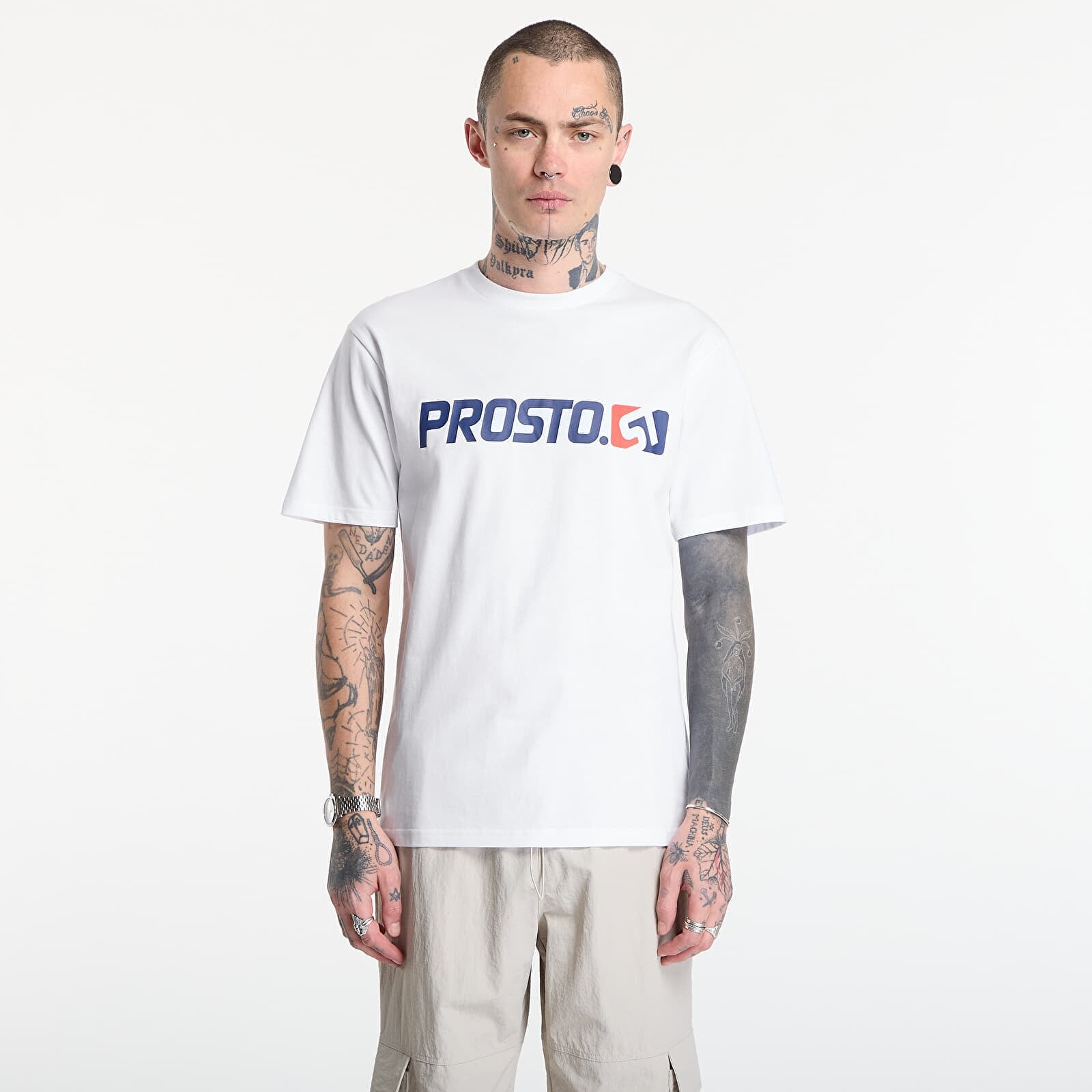 Tričko Prosto T-shirt ST White XL