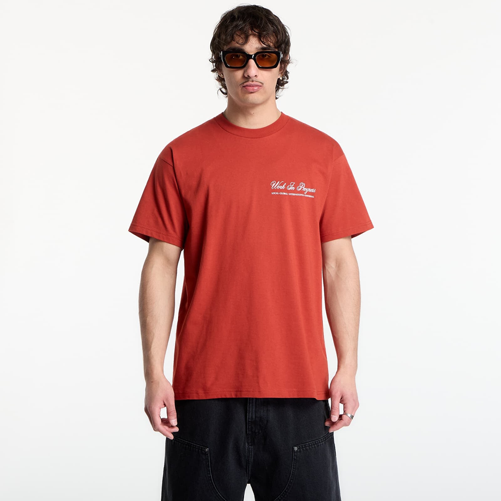 Tričko Carhartt WIP S/S Cloud Heart T-Shirt UNISEX Oxide Red XXL