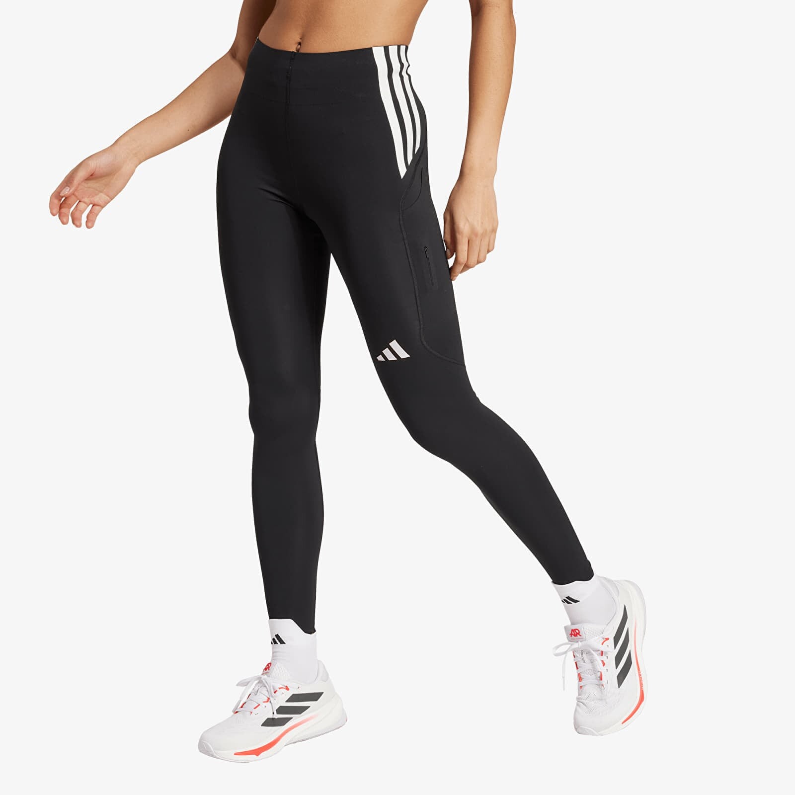 Legíny adidas Adizero Full Length Leggings Black XS