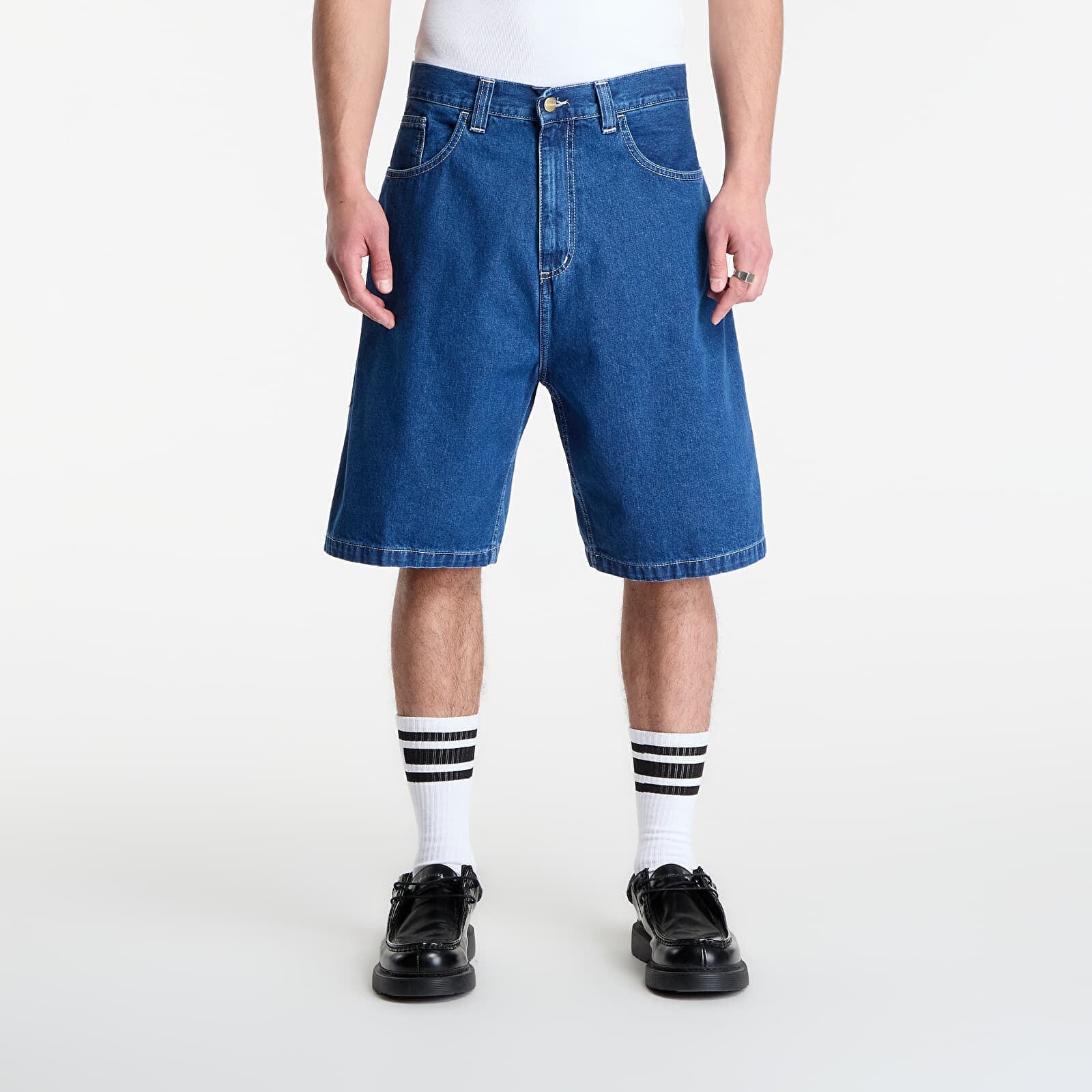 Šortky Carhartt WIP Brandon Short Blue L