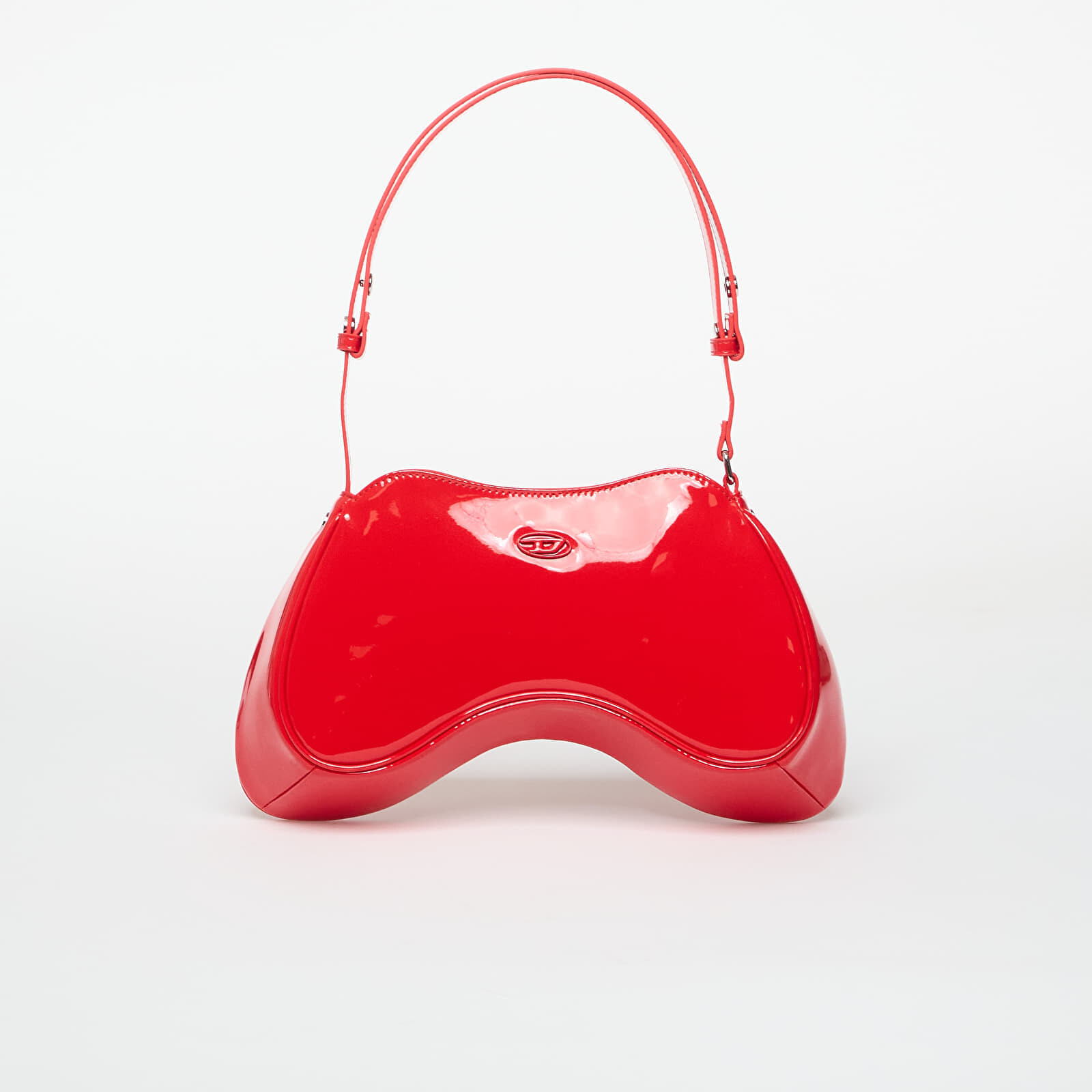 Kabelka Diesel Play Shoulder Cross Bodybag Red/ Chromed Universal