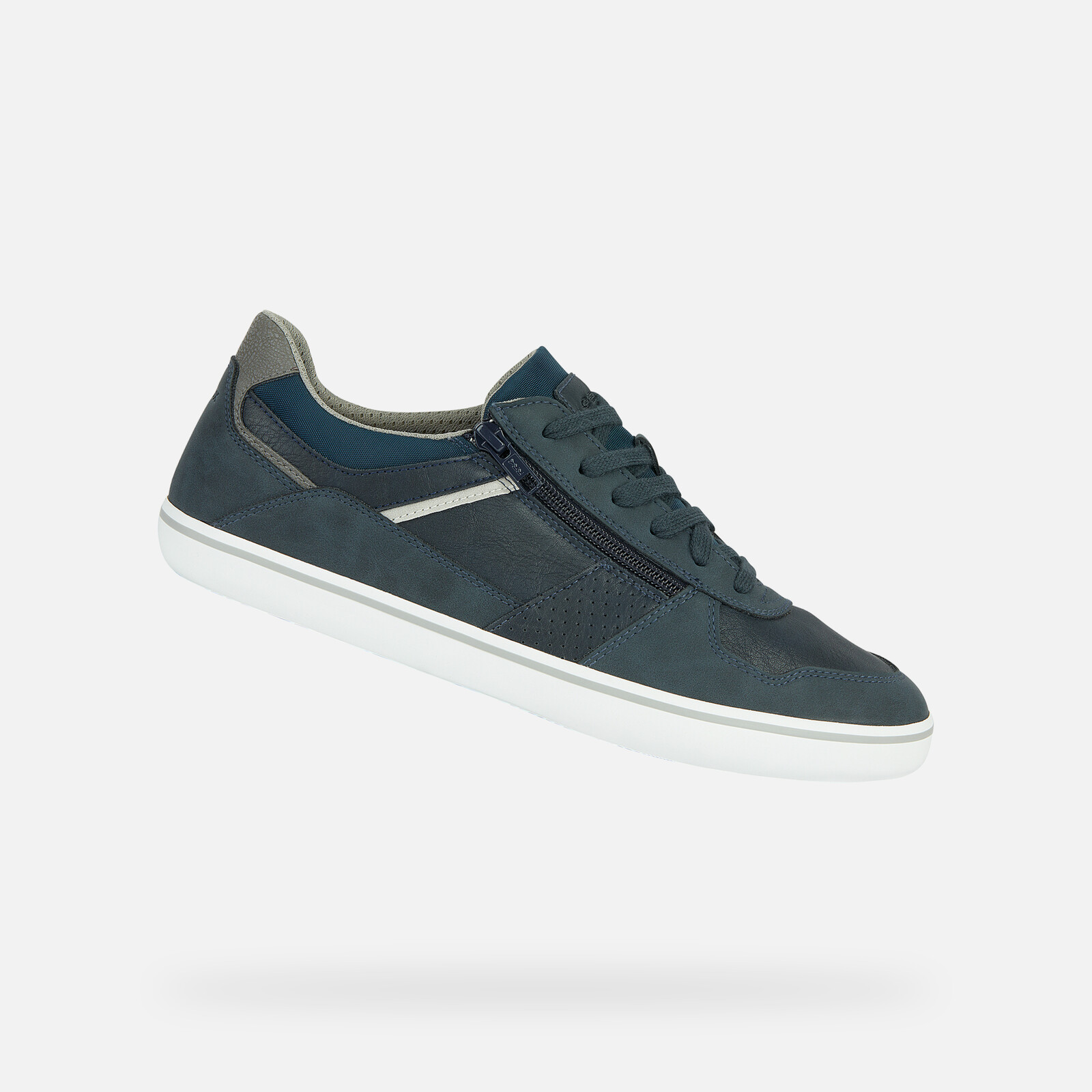 Dark Blue Men's Geox Elver Sneakers - Mens