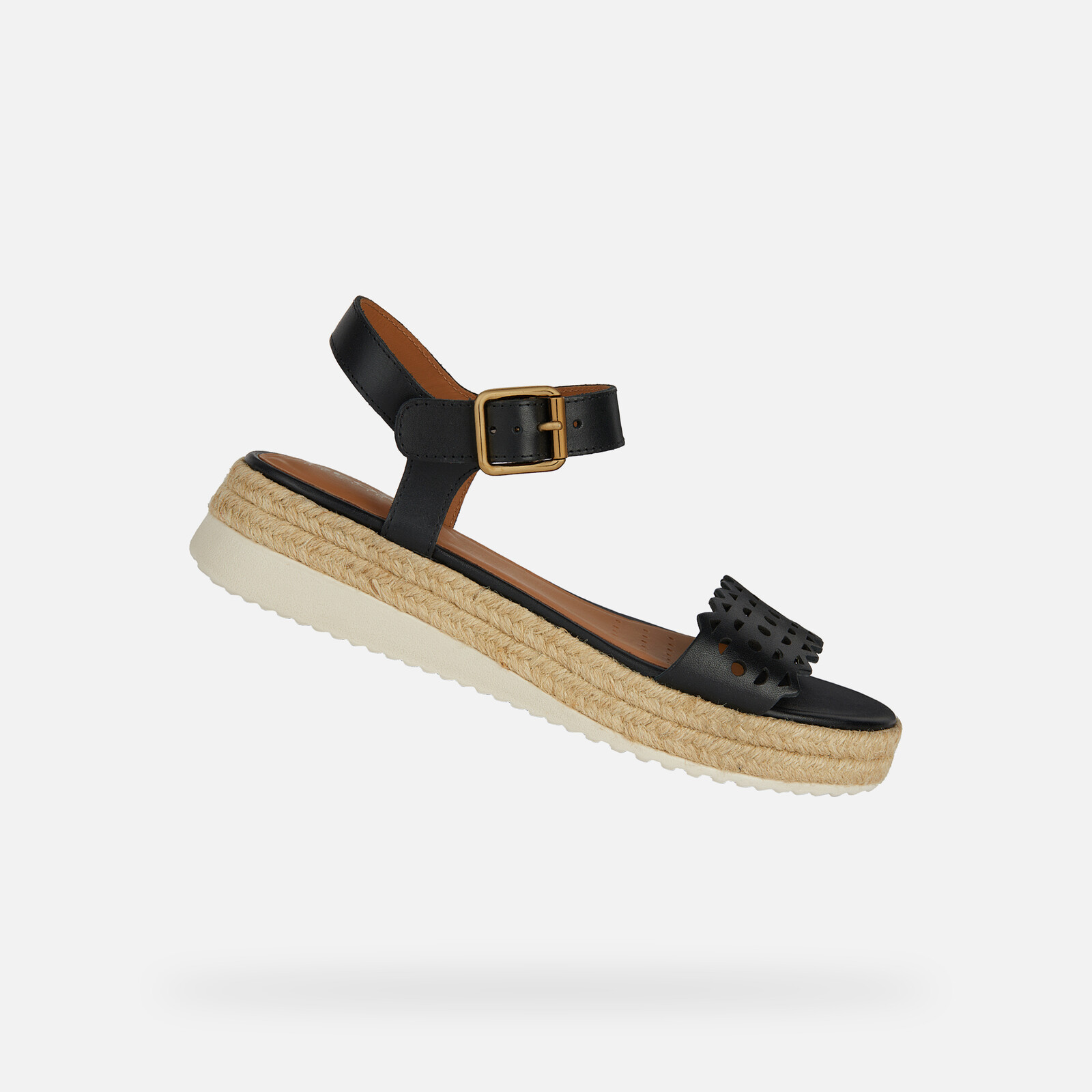 Black Women's Sandals Geox Eolie - Women's