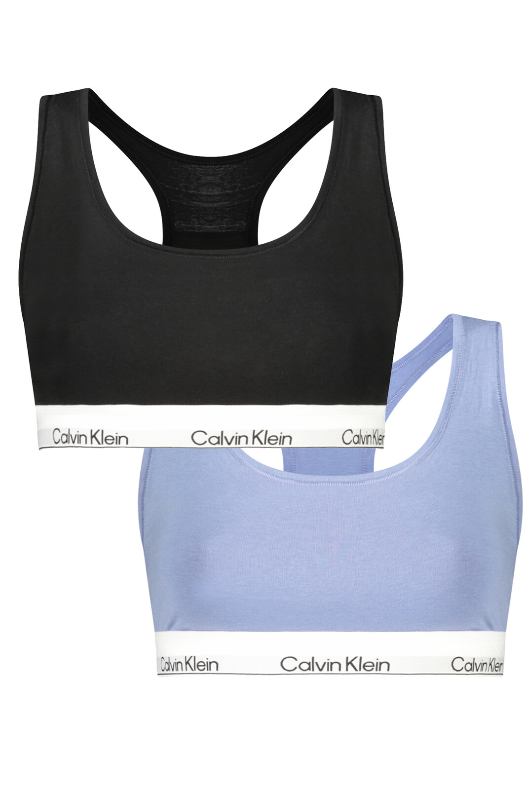 Calvin Klein podprsenka bralette modrá