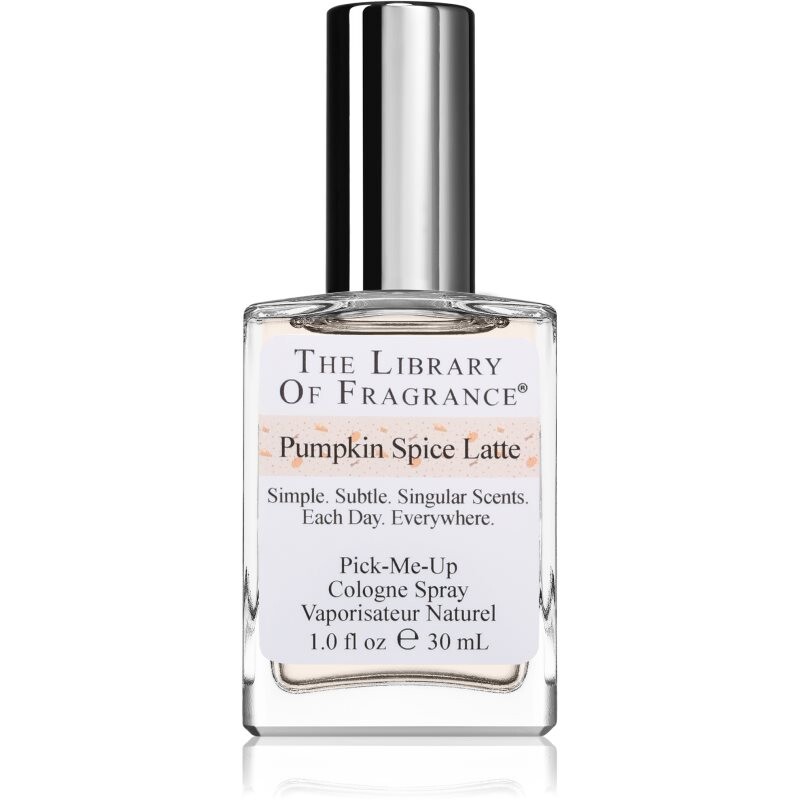 The Library of Fragrance Pumpkin Spiced Latte kolínska voda unisex 30 ml