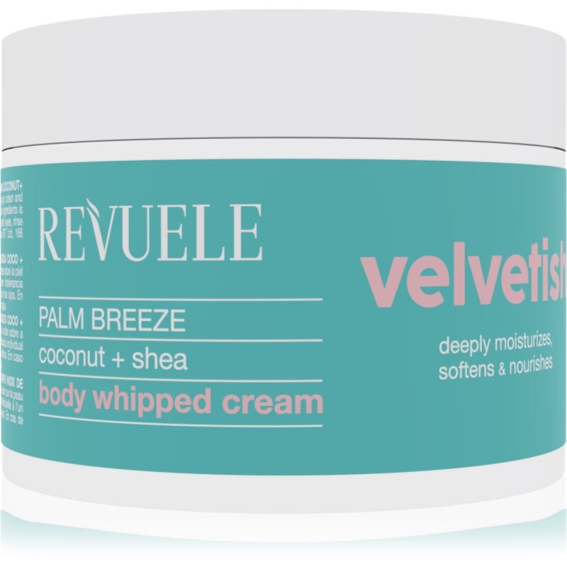 Revuele Velvetish Palm Breeze Body Whipped Cream hydratačný telový krém Coconut + Shea 300 ml
