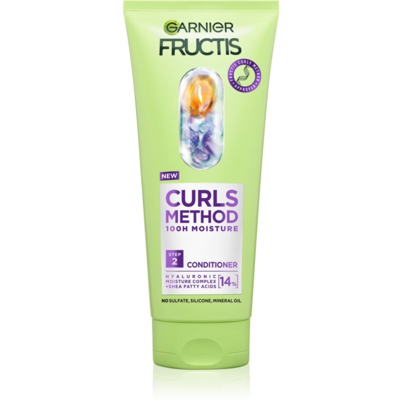 Garnier Fructis Curls Method hydratačný kondicionér pre vlnité a kučeravé vlasy 200 ml