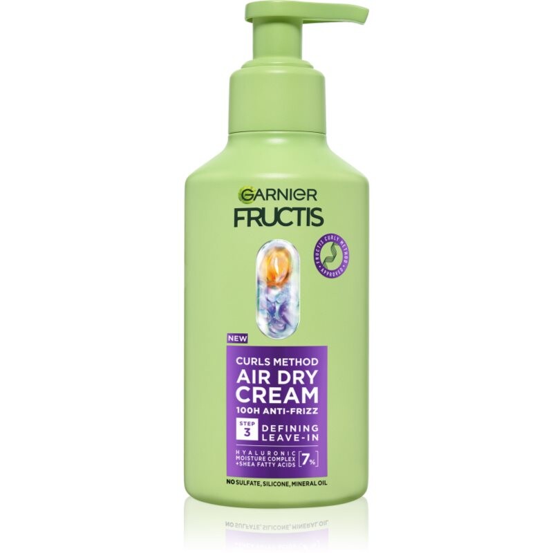 Garnier Fructis Curls Method bezoplachový krém pre vlnité a kučeravé vlasy 260 ml