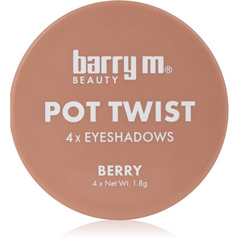 Barry M Pot Twist krémové očné tiene odtieň 4x1.8 g