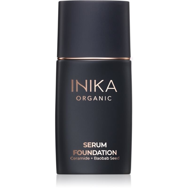 INIKA Organic Serum Foundation ošetrujúci make-up pre krásnu pleť odtieň 25 ml