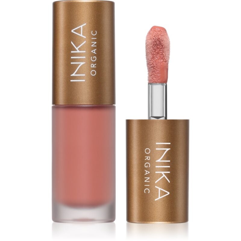 INIKA Organic Lip Oil Collagen + Squalane tónovací olej na pery s kolagénom odtieň Blossom 5 ml