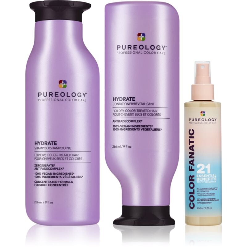Pureology Hydrate full routine sada pre hydratáciu a lesk pre všetky typy vlasov