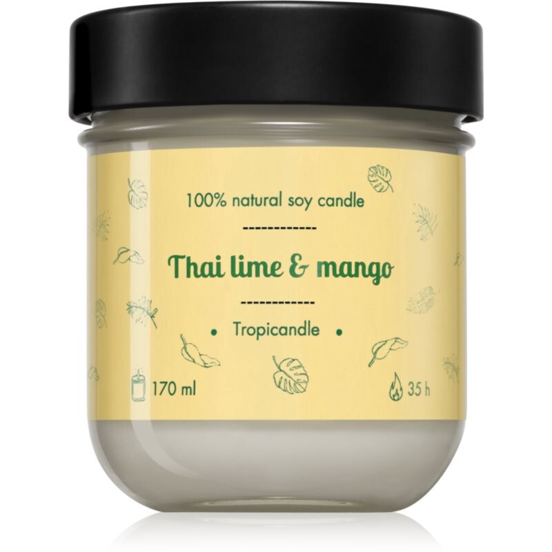 Tropicandle Thai Lime & Mango vonná sviečka 170 ml
