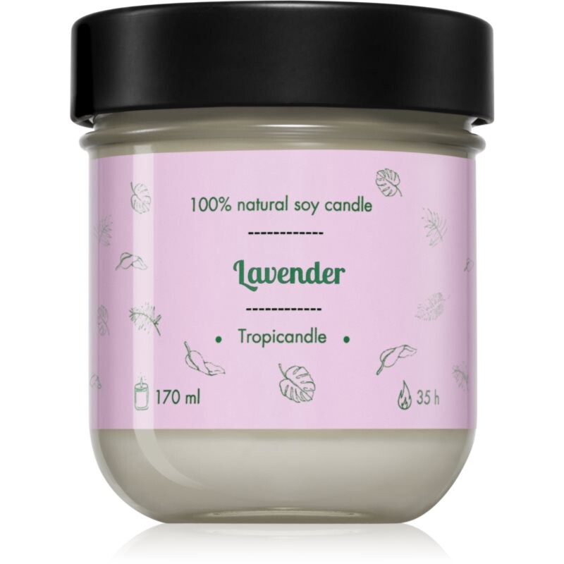 Tropicandle Lavender vonná sviečka 170 ml