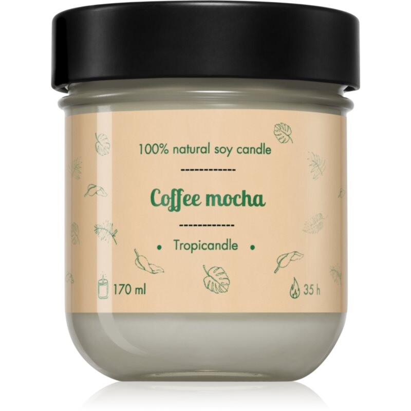 Tropicandle Coffee Mocha vonná sviečka 170 ml