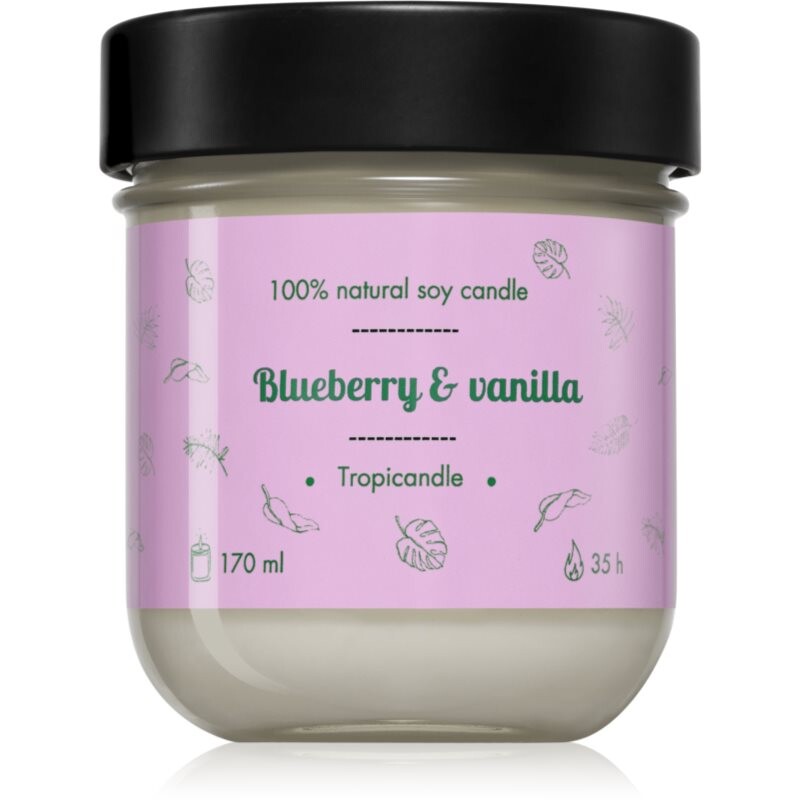 Tropicandle Blueberry & Vanilla vonná sviečka 170 ml