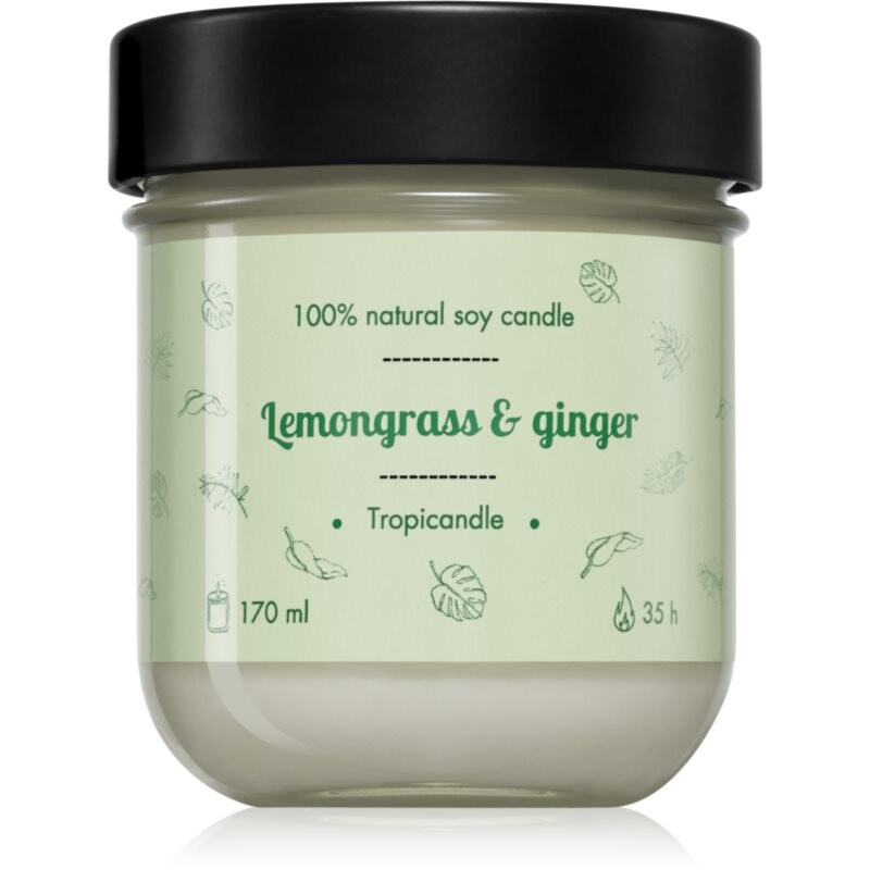 Tropicandle Lemongrass & Ginger vonná sviečka 170 ml