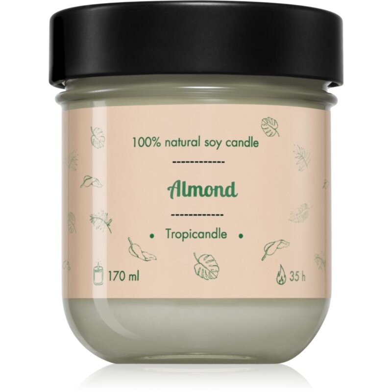 Tropicandle Almond vonná sviečka 170 ml