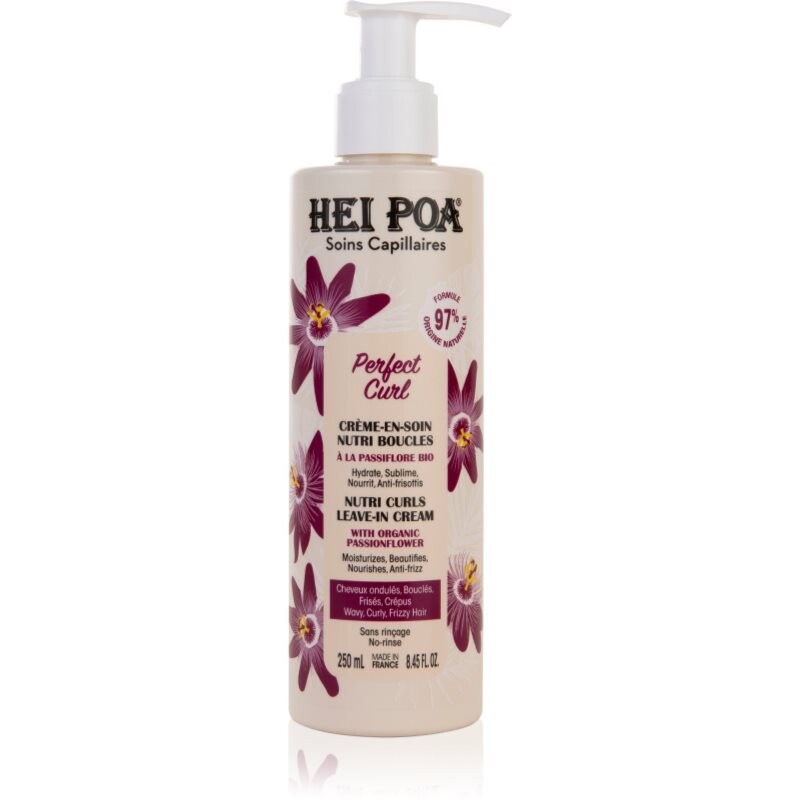 Hei Poa Perfect Curl bezoplachový krém pre vlnité a kučeravé vlasy 250 ml