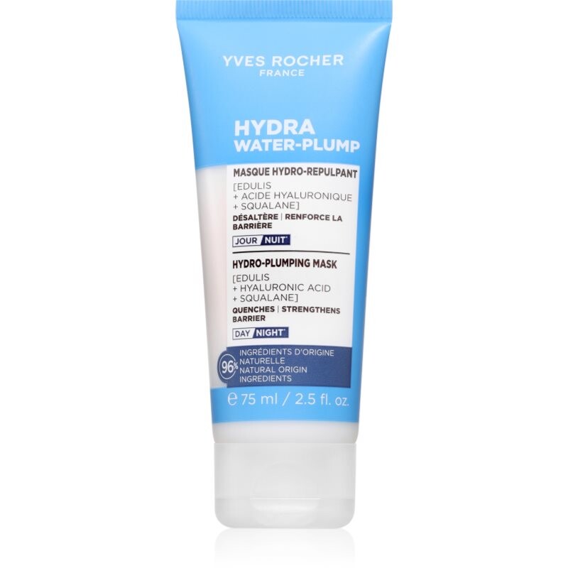 Yves Rocher Hydra Water-Plump hydratačná vyhladzujúca maska na deň aj noc 75 ml