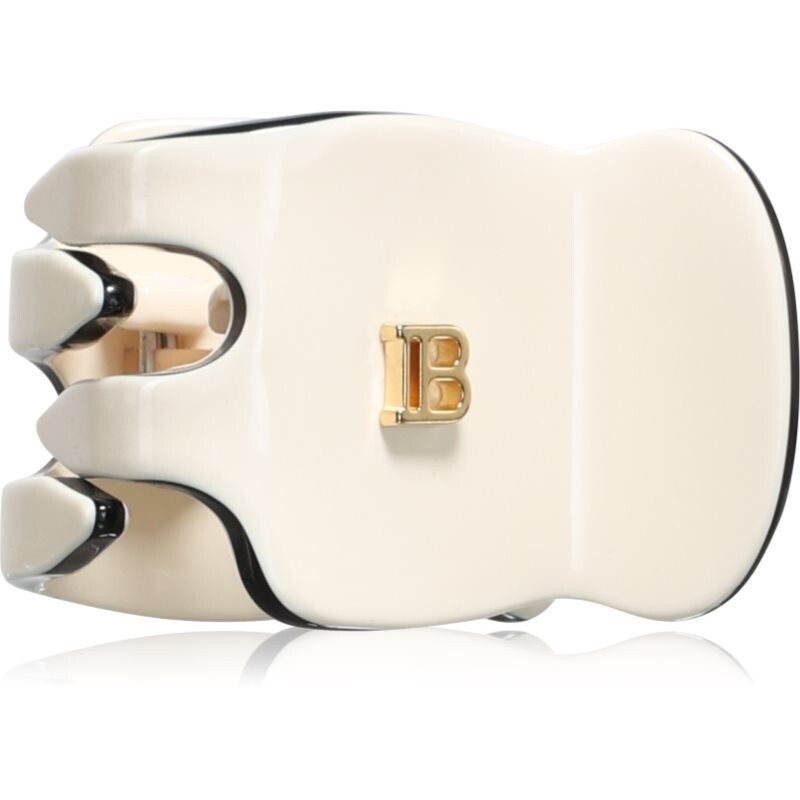 Balmain Hair Couture Small White/Black sponka do vlasov 1 ks