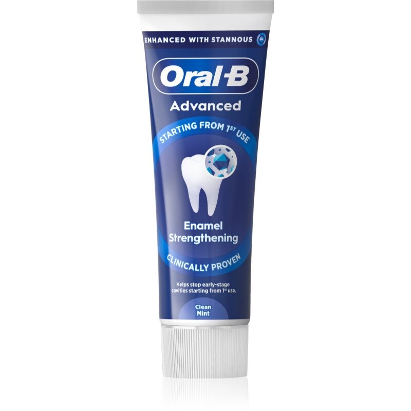 Oral-B Advanced Enamel Strengthening zubná pasta na posilnenie zubnej skloviny Clean Mint 75 ml