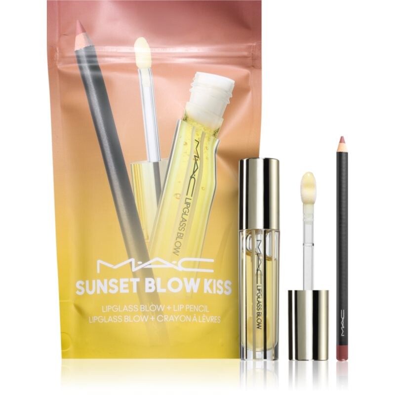 MAC Cosmetics Kits Sunset Blow Kiss Lip Combo darčeková sada na pery