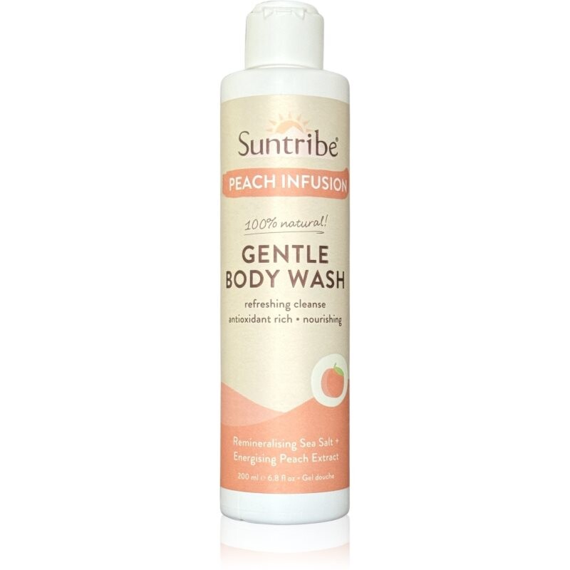 Suntribe Gentle Body Wash jemný sprchový gel s broskyňovým extraktom 200 ml