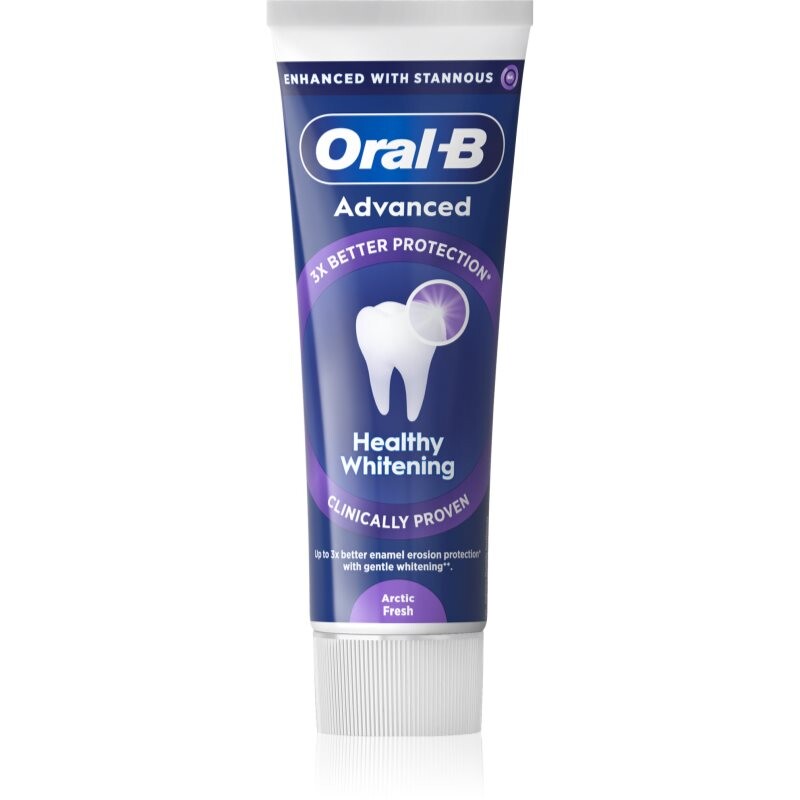 Oral-B Advanced Healthy Whitening jemná bieliaca zubná pasta Arctic Fresh 75 ml