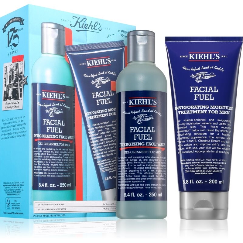 Kiehl's Facial Fuel kompletná starostlivosť pre mužov