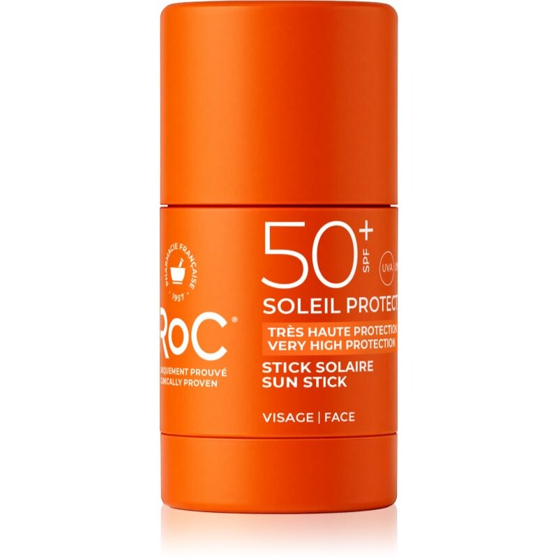 RoC Soleil Protect Sun Stick ochranná tyčinka na citlivé miesta SPF 50+ 15 g