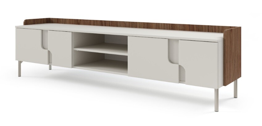 Meblar  TV stolík POSITANO P09 | cashmere / orech alba