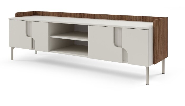 Meblar  TV stolík POSITANO P10 | cashmere / orech alba