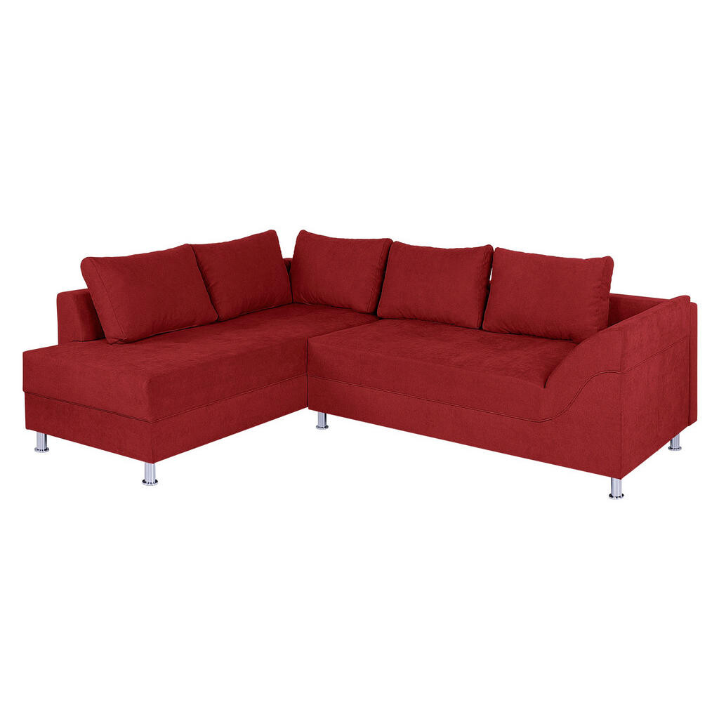 P & B ROHOVÁ SEDAČKA, textil, kompozitné drevo, bobuľová