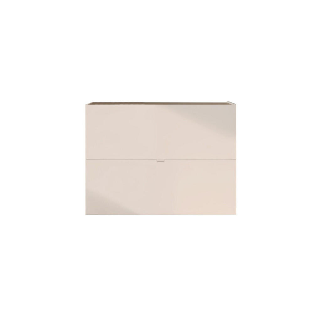 MID.YOU VÝKLOPNÁ SKRINKA NA TOPÁNKY, farba duba, kašmírová, 104/77/29 cm
