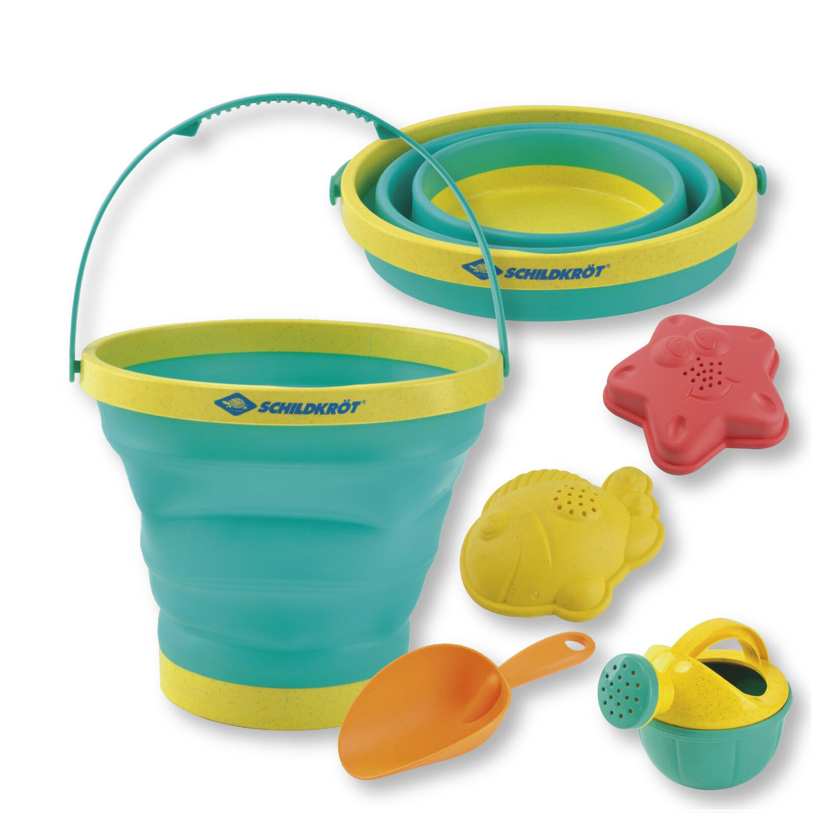 Schildkröt – súprava hračiek do piesku – Bucket Crew