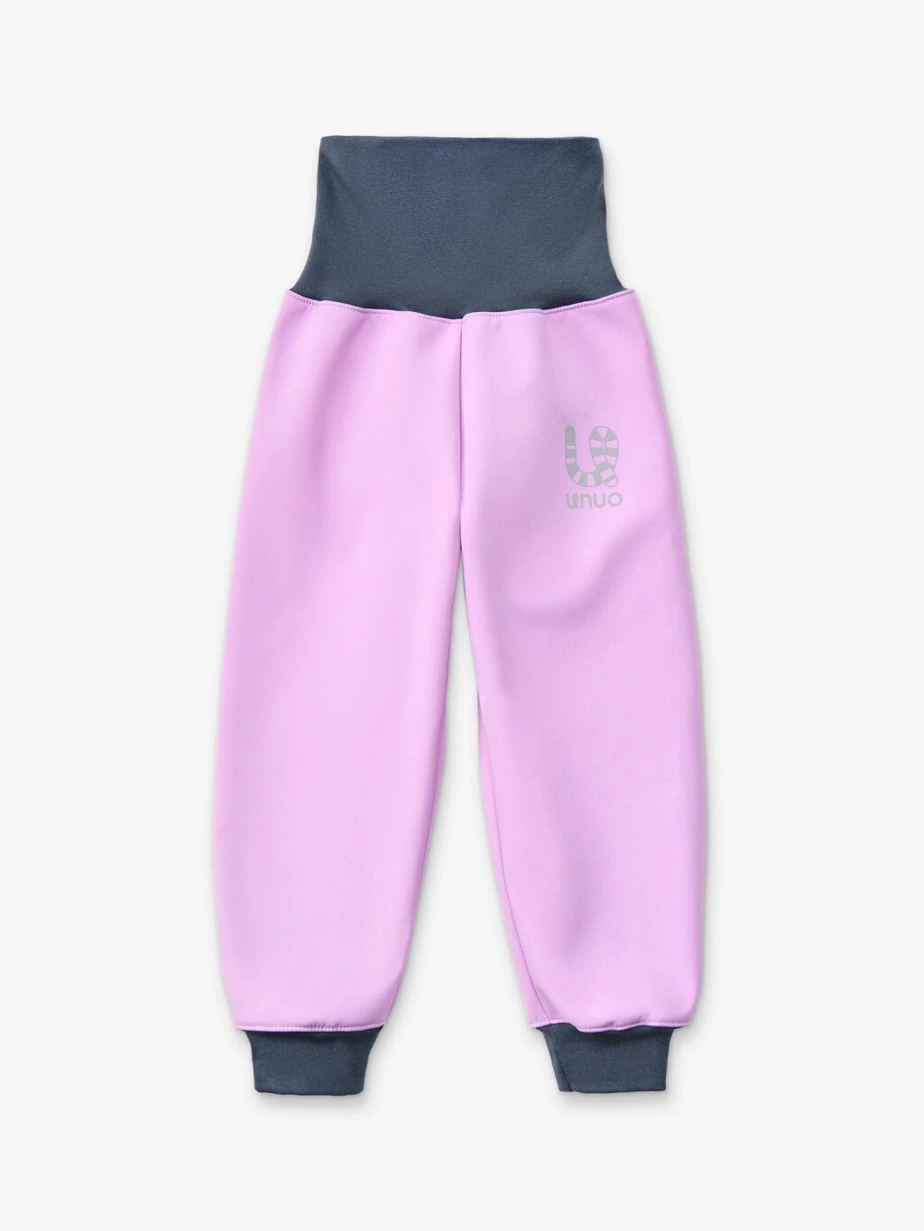 Softshellové nohavice pre batoľatá bez zateplenia Basic, Lila - veľ. 92/98