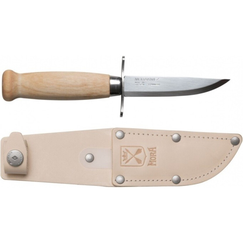 Nôž Morakniv Scout 39 S s koženým puzdrom - hnedý