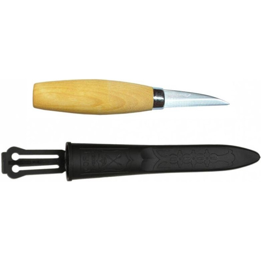 Nôž rezbársky Morakniv Woodcarving 122 LC - hnedý