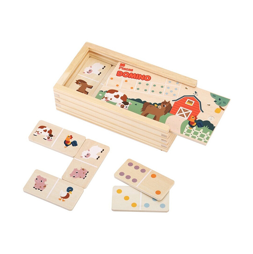 2KIDS TOYS Domino farma 29 kusov
