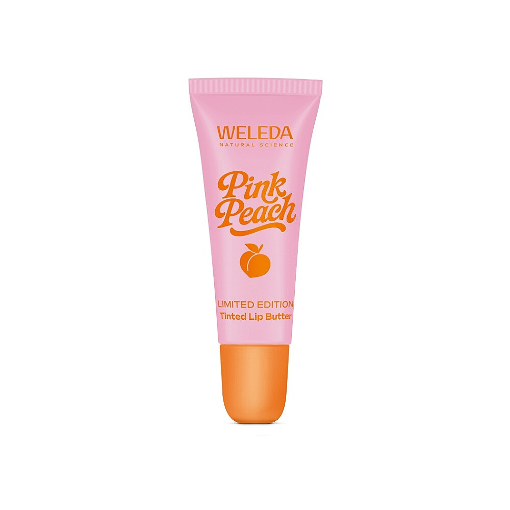 WELEDA Pink Peach Tónovaný balzam na pery 7 ml