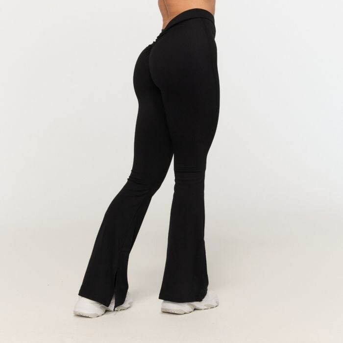 GymBeam Dámske V-back nohavice Fierce Black  XS
