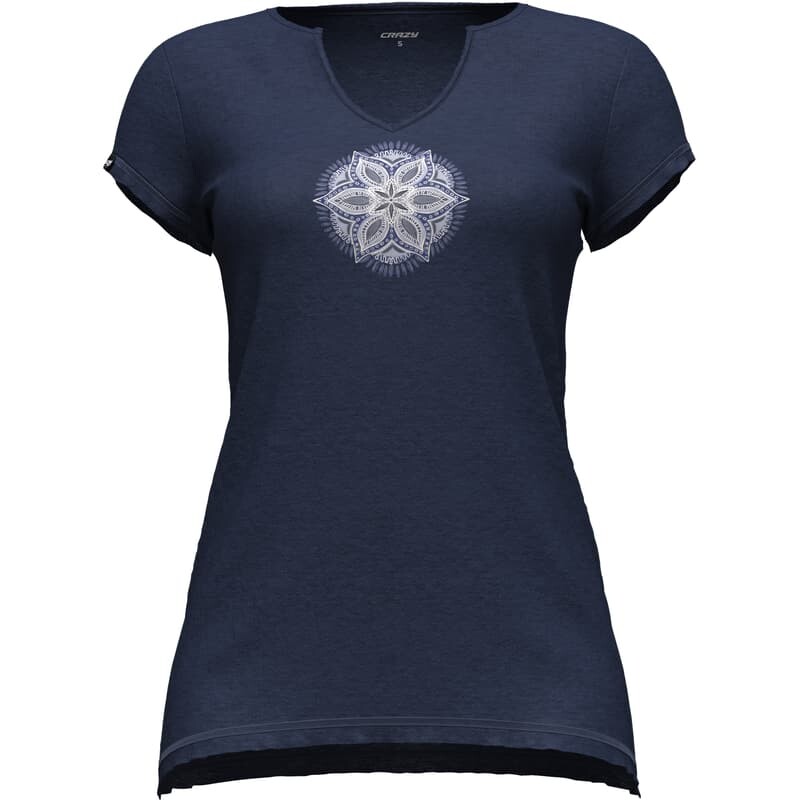 Dámske tričko Crazy Idea SHIRT MANDALA